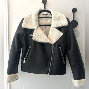 BlankNYC Shearling Aviator Jacket